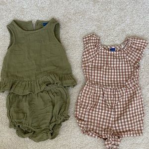 Old navy baby girl summer bundle 12-18 months